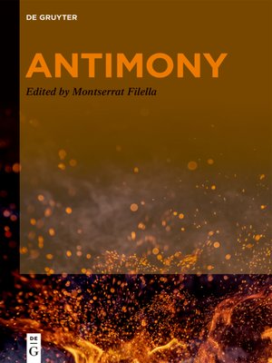 cover image of Antimony